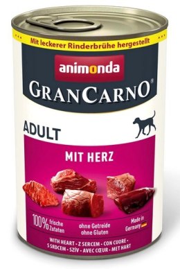 Animonda GranCarno Original Adult Herz Serca puszka 400g