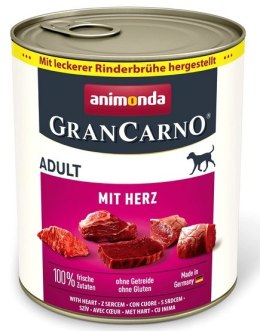 Animonda GranCarno Original Adult Herz Serca puszka 800g