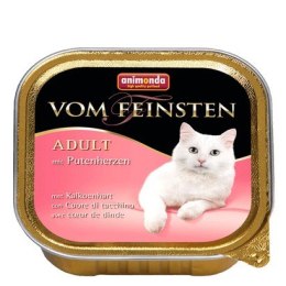 Animonda vom Feinsten Cat Adult z Sercami Indyka tacka 100g