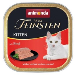 Animonda vom Feinsten Cat Kitten z Wołowiną tacka 100g