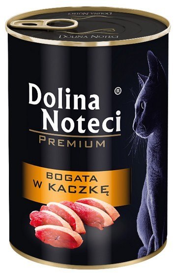 Dolina Noteci Premium Kot Bogata w kaczkę puszka 400g