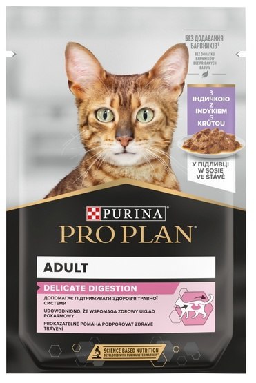 Purina Pro Plan Cat Delicate indyk saszetka 85g