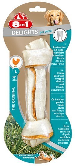 8in1 Dental Delights Bones L