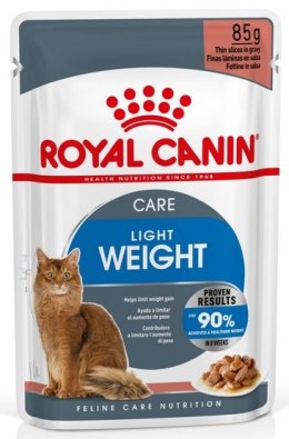 Royal Canin Light Weight Care w sosie karma mokra dla kotów dorosłych z tendencją do nadwagi saszetka 85g