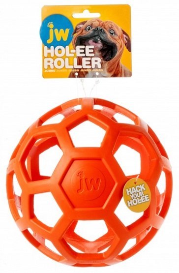 JW Pet Hol-ee Roller Jumbo Orange [36153G]