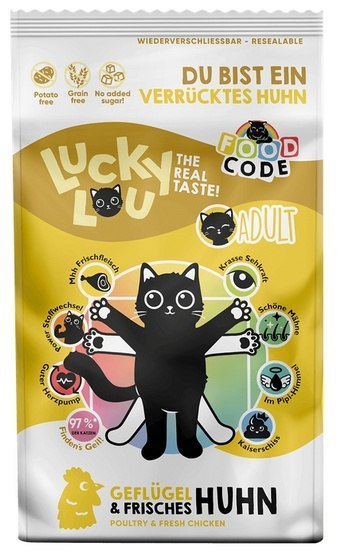 Lucky Lou Food Code Lifestage Adult Geflugel & Huhn 1,7kg