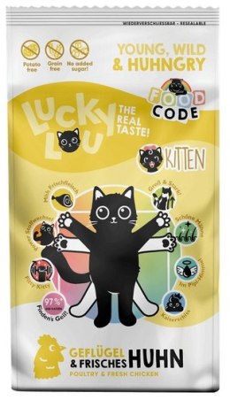 Lucky Lou Food Code Lifestage Kitten Geflugel & Huhn 340g