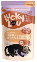 Lucky Lou Lifestage Adult Drób i łosoś saszetka 125g