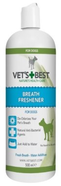 Vet's Best Breath Freshener Płyn do wody - higiena jamy ustnej 500ml