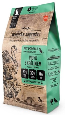 Wiejska Zagroda Indyk z królikiem small 2kg