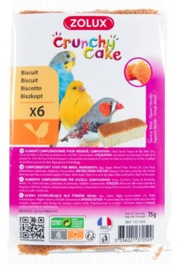 Zolux Crunchy Cake miód 6szt