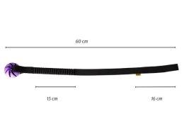 Dingo Zabawka dla psa - Szarpak Piłka z rączką bungee 6cm