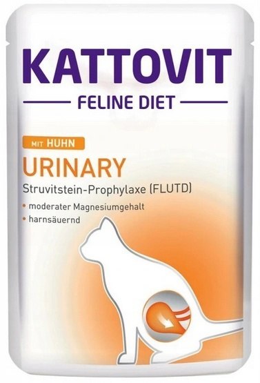 Kattovit Feline Diet Urinary kurczak saszetka 85g