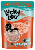 Lucky Lou Extrafood Tuńczyk & łosoś w bulionie saszetka 70g