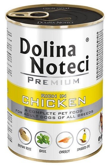 Dolina Noteci Premium Pies Kurczak puszka 400g