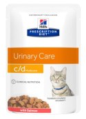 Hill's Prescription Diet c/d Feline z Łososiem saszetka 85g