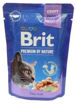 Brit Premium Cat Adult COD Fish Dorsz saszetka 100g