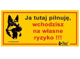 Dingo Tabliczka ostrzegawcza 