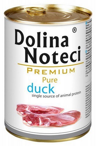 Dolina Noteci Premium Pies Pure Kaczka puszka 400g