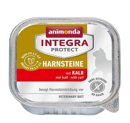 Animonda Integra Protect Harnsteine dla kota - z cielęciną tacka 100g