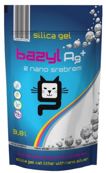 Bazyl Ag+ Silica gel 3,8L