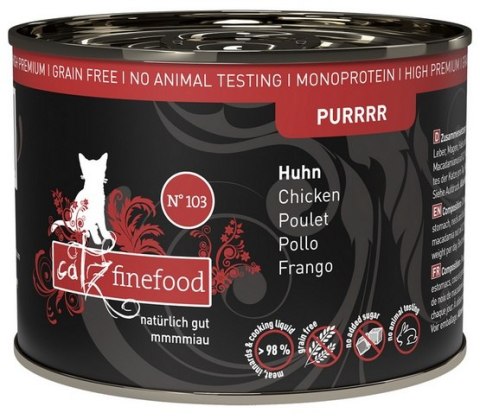 Catz Finefood Purrrr N.103 Drób puszka 200g