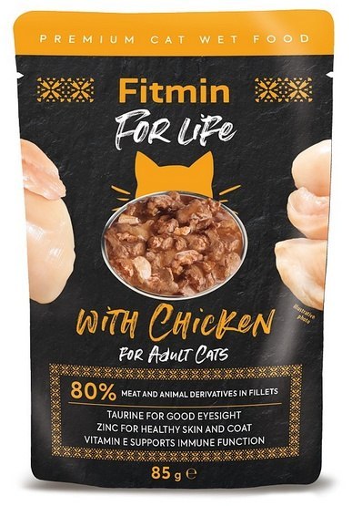 Fitmin Cat For Life Adult Chicken saszetka 85g