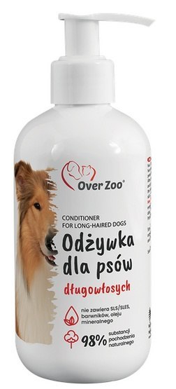 Over Zoo Odżywka dla psów długowłosych 240ml