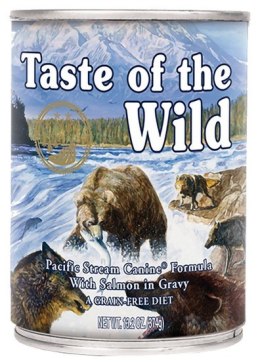 Taste of the Wild Pacific Stream Canine z mięsem z łososia puszka 390g