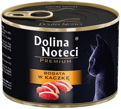 Dolina Noteci Premium Kot Bogata w kaczkę puszka 185g