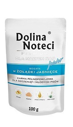 Dolina Noteci Premium Pies Junior Żołądki jagnięce saszetka 100g