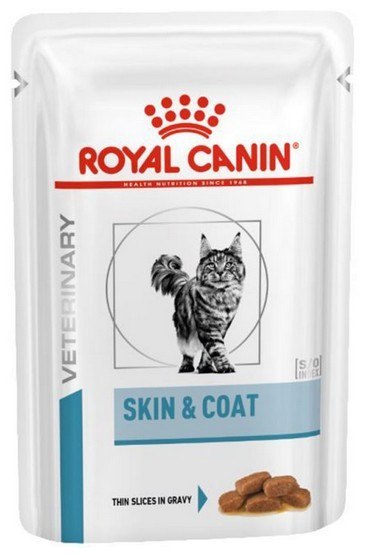 Royal Canin Veterinary Care Nutrition Feline Skin & Coat saszetka 85g