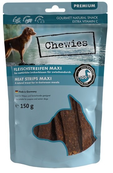 Chewies Meat Strips Maxi Kaczka 150g