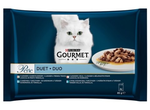 Gourmet Perle Duet Rybny saszetki 4x85g