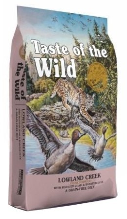 Taste of the Wild Lowland Creek Feline z przepiórką i kaczką 2kg