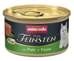 Animonda vom Feinsten Cat Adult Mus Indyk + Bażant puszka 85g