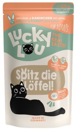 Lucky Lou Lifestage Adult Drób i królik saszetka 125g