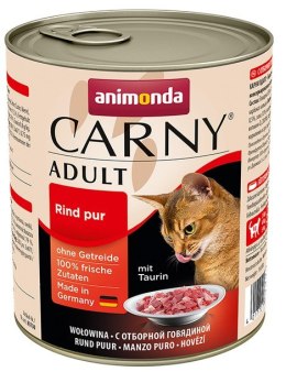 Animonda Carny Adult Wołowina puszka 800g