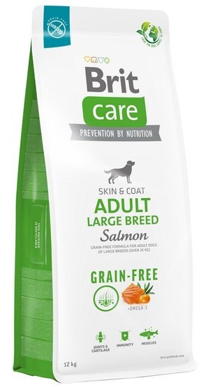 Brit Care Grain Free Adult Large Breed Salmon 12kg