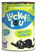 Lucky Lou Lifestage Adult Wołowina i owady puszka 400g