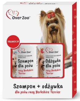 Over Zoo Szampon i odżywka dla psów rasy Yorkshire Terier dwupak 2x250ml