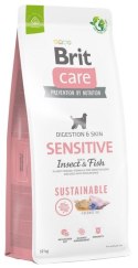 Brit Care Sustainable Sensitive Insect & Fish 12kg