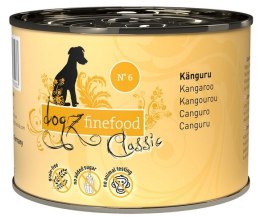 Dogz Finefood Classic N.06 Kangur puszka 200g