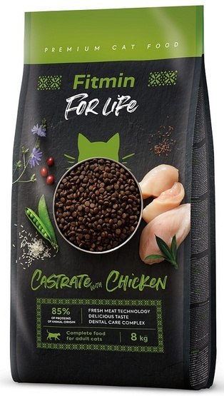 Fitmin Cat For Life Castrate Chicken 8kg